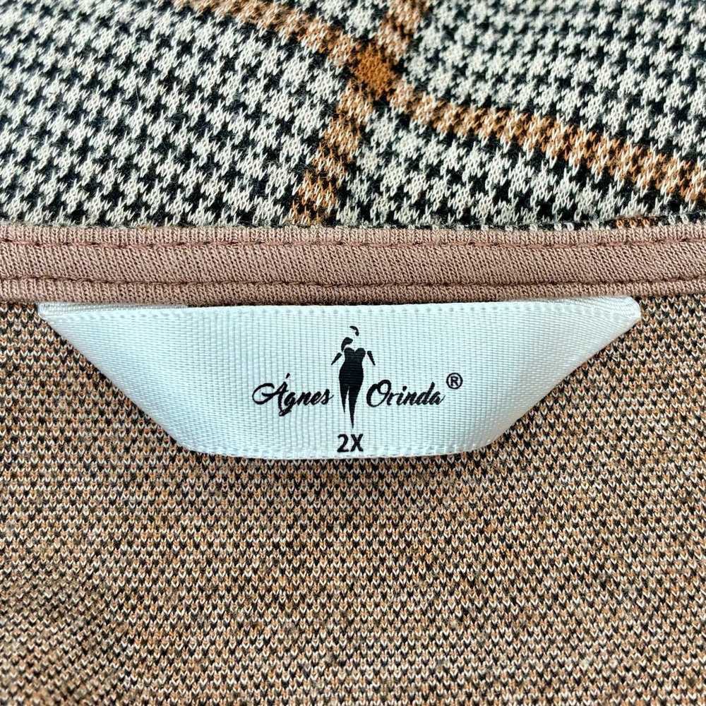 Preowned Agnes Olinda blouse size 2x - Picture 4 of 6